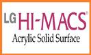 Hi-Macs solid surface logo